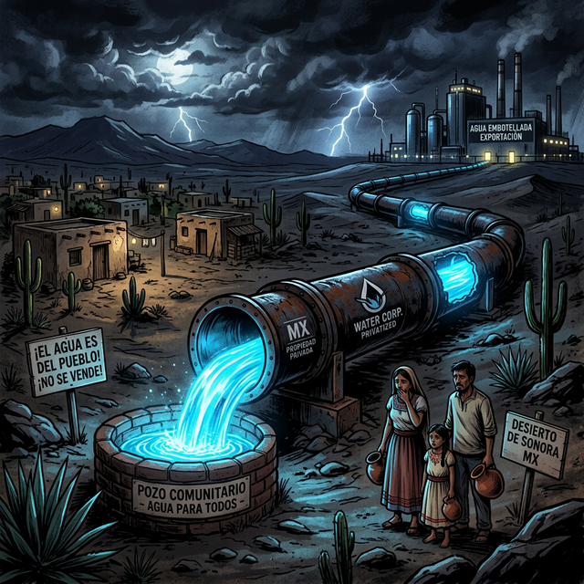 Huachicoleo Hídrico: La Lucha Gubernamental por Desprivatizar el Agua en México