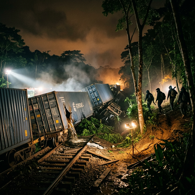Descarrilamiento del Tren Interoceánico: ¿Negligencia o Sabotaje Geopolítico?